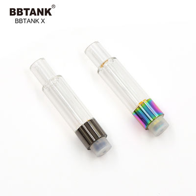 1.0ml κεραμική κασέτα 510 πετρελαίου μάνδρα Vape πετρελαίου νημάτων CBD με τη δεξαμενή γυαλιού