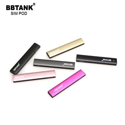 Μίας χρήσης Vape κράμα αλουμινίου λοβών συσκευών FDA 3.5V 0.8g CBD