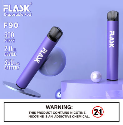 Μίας χρήσης επαναληπτικής χρήσεως λοβός Vape τσιγάρων 350mah 2ml ηλεκτρονικός υγρός
