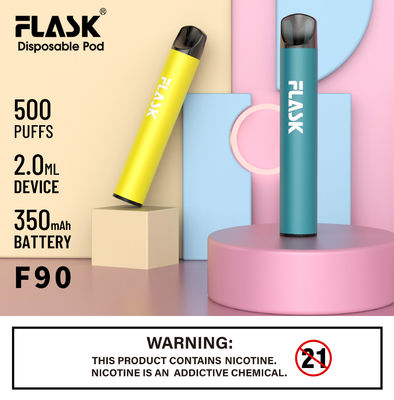 Μίας χρήσης επαναληπτικής χρήσεως λοβός Vape τσιγάρων 350mah 2ml ηλεκτρονικός υγρός