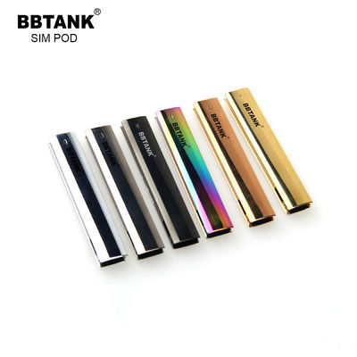 0.5gram μίας χρήσης Vape καπνού η ηλεκτρονική συσκευή τσιγάρων CBD επιμετάλλωσε με ηλεκτρόλυση το Μαύρο