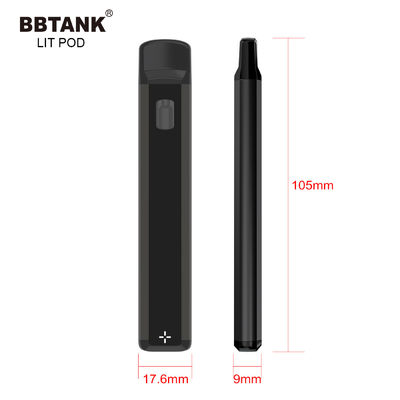 μίας χρήσης Vape συσκευή 1gram THC, επανακαταλογηστέο μίας χρήσης Vape ραβδί CBD