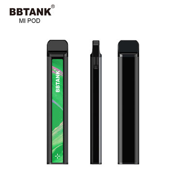 2021 μίας χρήσης λοβός BBTANK Mi CBD/THC Vape ζωηρόχρωμο λογότυπο συνήθειας ΛΟΒΏΝ και συσκευάζοντας αναπληρώσιμη κεραμική σπείρα κασετών