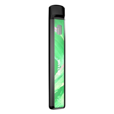 Μέταλλο 105mm παχιά μίας χρήσης Vape συσκευή πετρελαίου THC με την κεραμική σπείρα