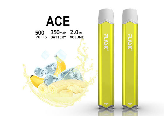 αρωματική μάνδρα ψεκαστήρων 2ml 1.5oHM, 500 ριπή μίας χρήσης Vape