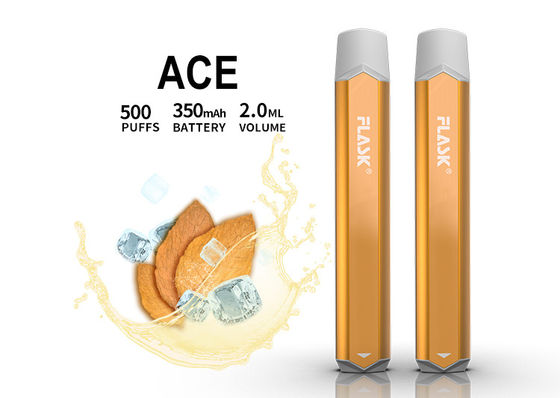 αρωματική μάνδρα ψεκαστήρων 2ml 1.5oHM, 500 ριπή μίας χρήσης Vape