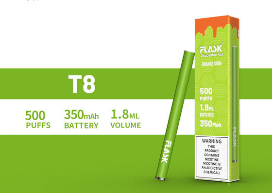 Χονδρική καφεΐνη γεύσεων 500puffs 12/μίας χρήσης ε-τσιγάρο Nicsalt ραβδιών ενεργειακού Vape