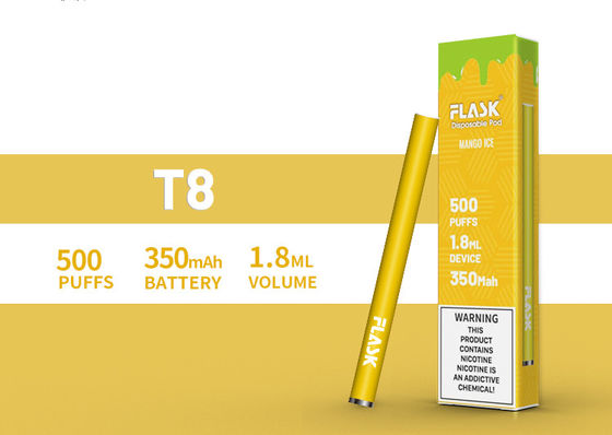 Χονδρική καφεΐνη γεύσεων 500puffs 12/μίας χρήσης ε-τσιγάρο Nicsalt ραβδιών ενεργειακού Vape