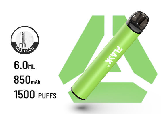 Μίας χρήσης ικανότητα χυμού σπειρών 6.0ml πλέγματος μανδρών 1500puffs Vape vapenation F900 P6 freshvape