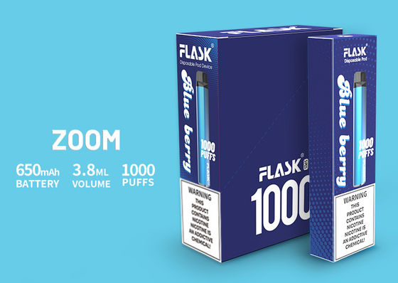 Υψηλής ποιότητας ε-χυμός 0%2%5%Nicsalt 1000puffs προϊόντων 650Mah 3.8ml Vapepen διάθεσης ΖΟΥΜ
