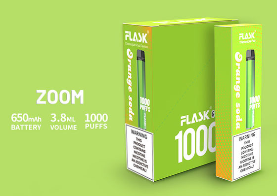 Υψηλής ποιότητας ε-χυμός 0%2%5%Nicsalt 1000puffs προϊόντων 650Mah 3.8ml Vapepen διάθεσης ΖΟΥΜ