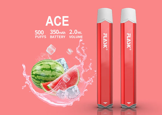 αλατισμένο κράμα Aluminuim συσκευών Smok Nic ψεκαστήρων τσιγάρων 500puffs 350mAH Ε