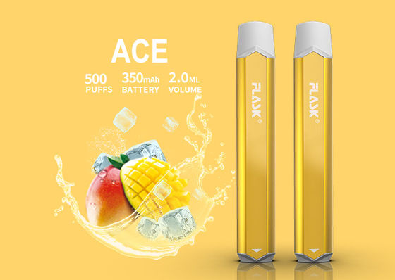αλατισμένο κράμα Aluminuim συσκευών Smok Nic ψεκαστήρων τσιγάρων 500puffs 350mAH Ε