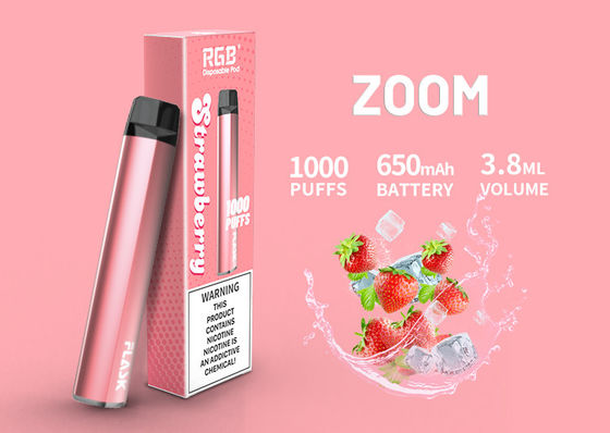 1000puffs κεραμική κασέτα πετρελαίου, αρωματική CBD Vape 650Mah κασέτα 3.8ml