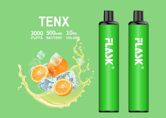 10ml υγρό ηλεκτρονικό τσιγάρο 3000 φορητός λοβός Vape Ε ριπών