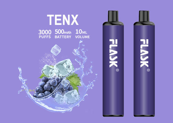1.5ohm μίας χρήσης κλειστό συσκευή σύστημα λοβών Vape με 20 γεύσεις