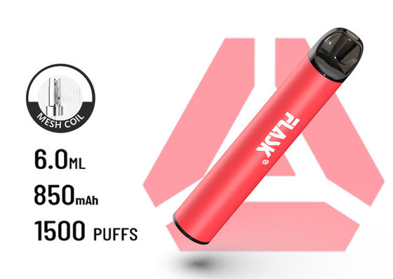 μπαταρίες νεαρών δικυκλιστών 6.0ml Vape, ηλεκτρονικές μπαταρίες τσιγάρων 850Mah
