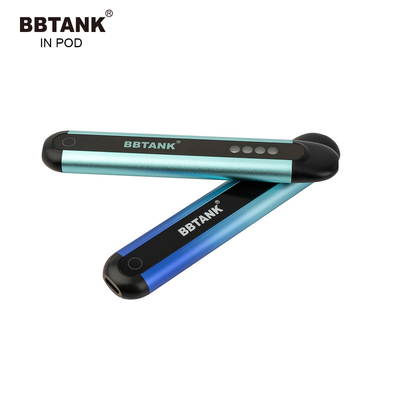 BBTANK 2 μιλ. παχιά πετρελαίου συσκευή λοβών lil μανδρών μίας χρήσης vape επανακαταλογηστέα στο δέλτα 8 μάνδρα CBD λογότυπων συνήθειας ΛΟΒΏΝ Vape λοβών πετρελαίου