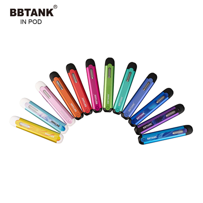 BBTANK ΛΟΒΏΝ THC αποστάγματος πετρελαίου στο μίας χρήσης Vape λοβό Vape σπειρών συσκευών 2ml κεραμικό με τις διαδικασίες ποιοτικού ελέγχου 100%