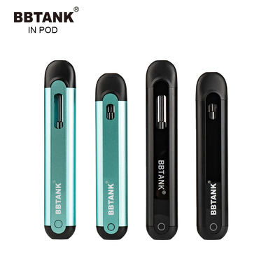 BBTANK ΛΟΒΏΝ THC αποστάγματος πετρελαίου στο μίας χρήσης Vape λοβό Vape σπειρών συσκευών 2ml κεραμικό με τις διαδικασίες ποιοτικού ελέγχου 100%