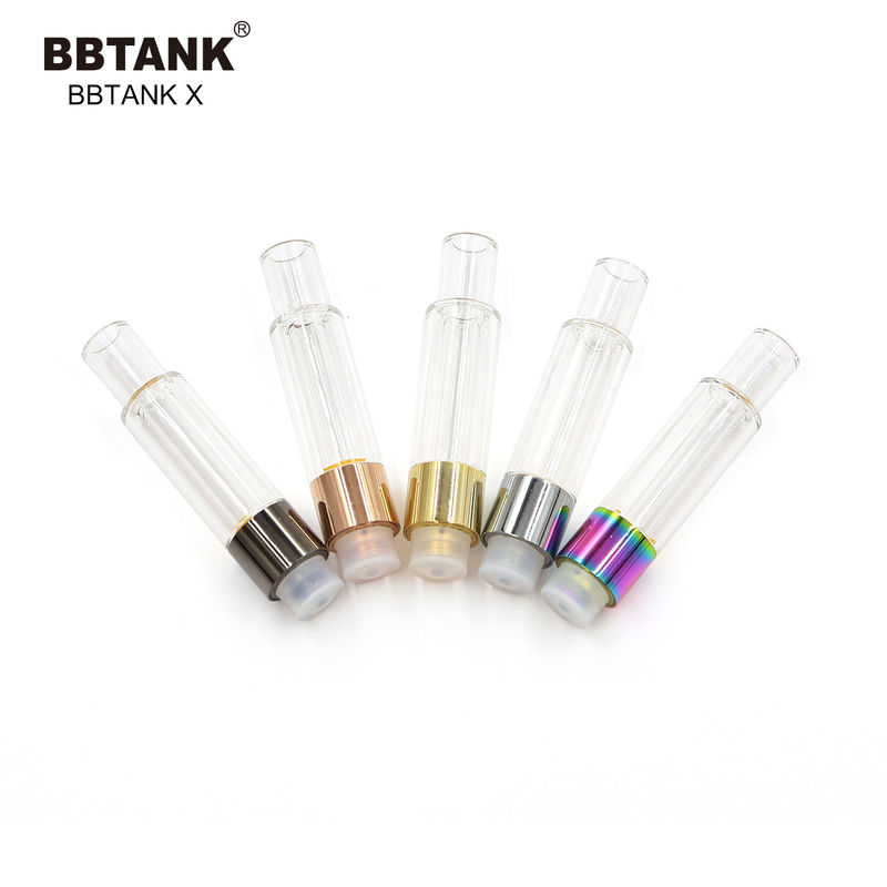 1.0ml κεραμική κασέτα 510 πετρελαίου μάνδρα Vape πετρελαίου νημάτων CBD με τη δεξαμενή γυαλιού